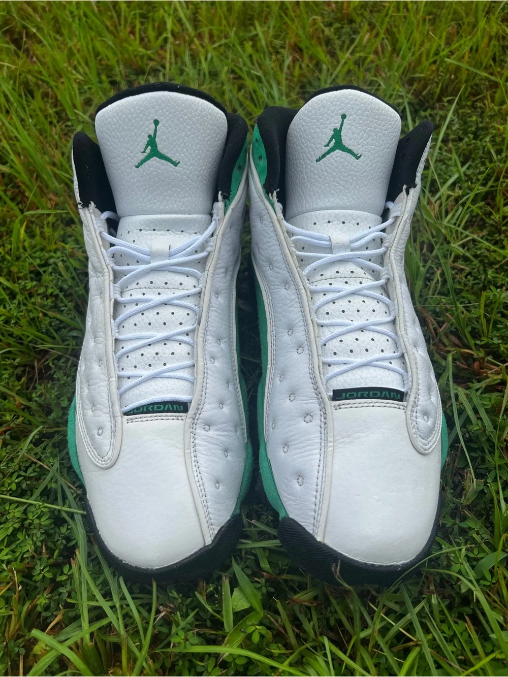 CLEAN Air Jordan 13 XII size 11 Mens Lucky Green shoes